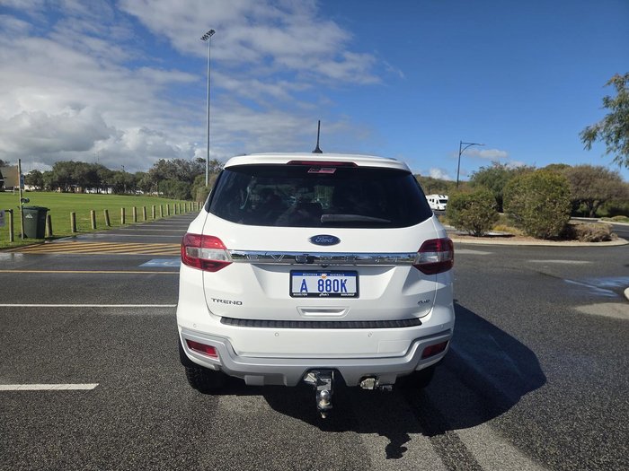 2021 Ford Everest Trend UA II MY21.25 4X4 Dual Range Arctic White