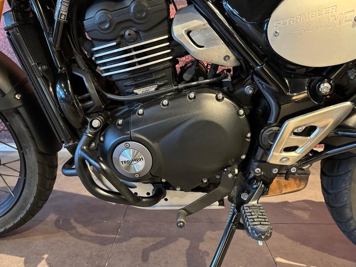 2026 Triumph Scrambler 400 XC Scrambler Yellow