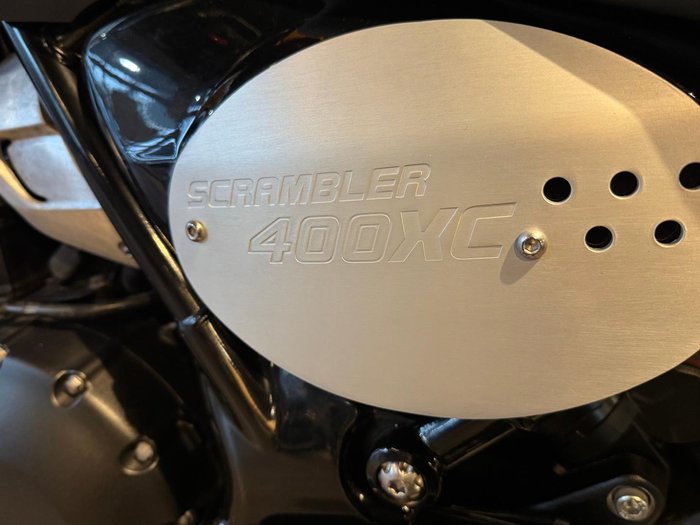 2026 Triumph Scrambler 400 XC Scrambler Yellow