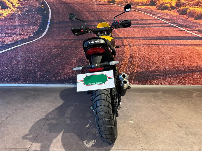 2026 Triumph Scrambler 400 XC Scrambler Yellow
