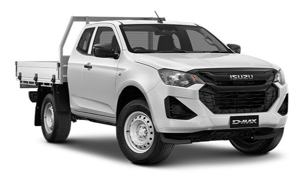 2026 ISUZU D-MAX SX D-MAX MY25.5 4 x 4 SPACE Cab Chassis SX 3.0L AT Mineral White