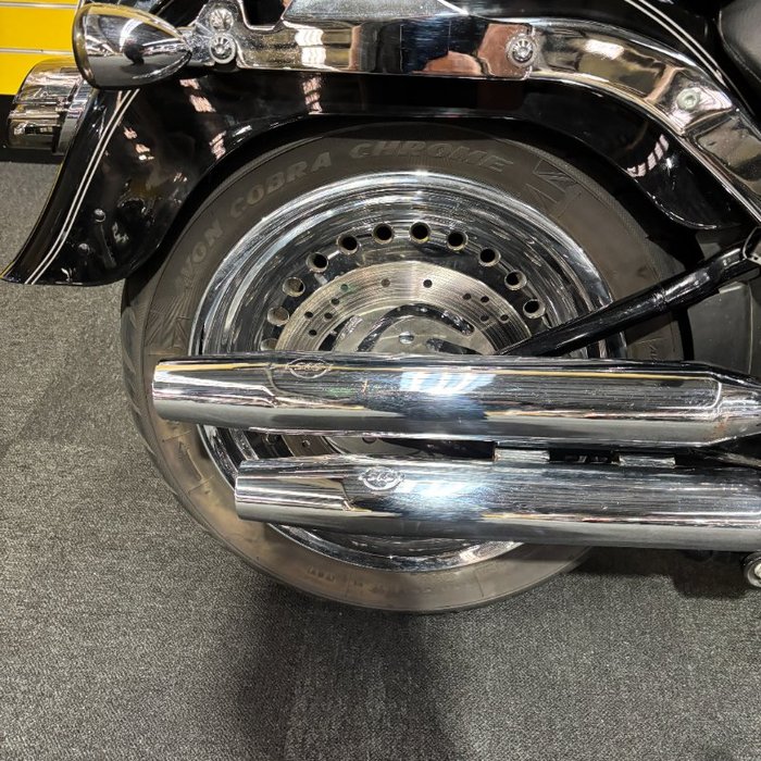 2017 HARLEY-DAVIDSON FLSTF FAT BOY Black