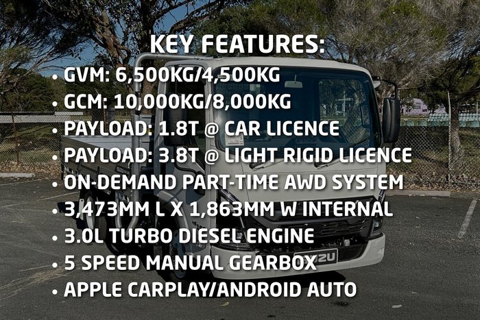 2026 Isuzu N Series NMS 65-150 MT D28 Traypack