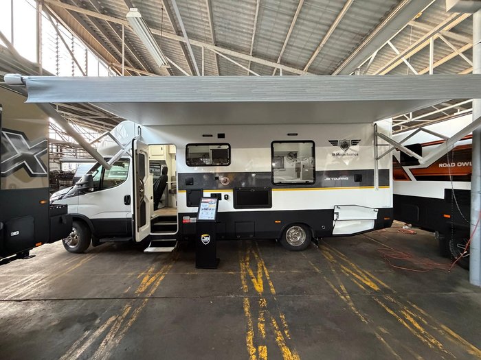 2026 JB Caravans Touring Motorhome Queen Bed Straight Lounge