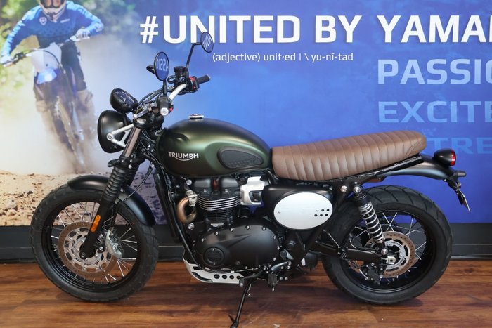 2024 TRIUMPH SCRAMBLER 900 STEALTH Green