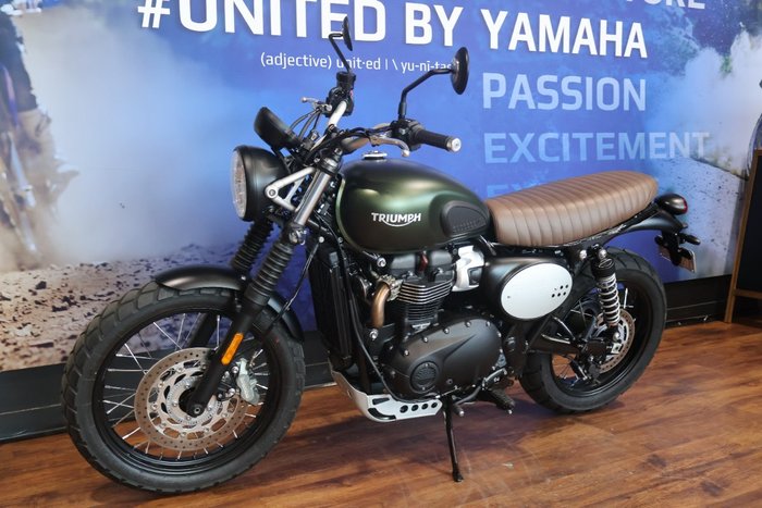 2024 TRIUMPH SCRAMBLER 900 STEALTH Green