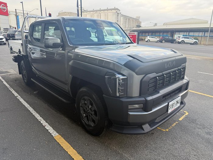 2025 Kia Tasman S TK MY26 4X4 Dual Range Steel Grey