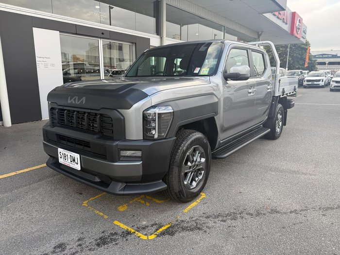 2025 Kia Tasman S TK MY26 4X4 Dual Range Steel Grey