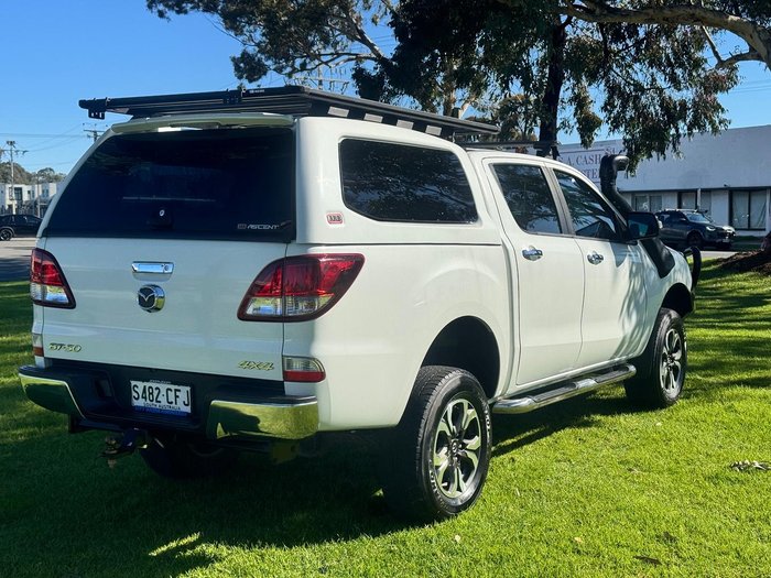 2020 Mazda BT-50 GT UR 4X4 Dual Range Cool White