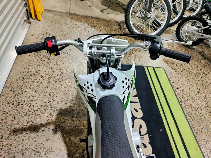 2027 KAWASAKI KLX110R MINI BIKE WHITE
