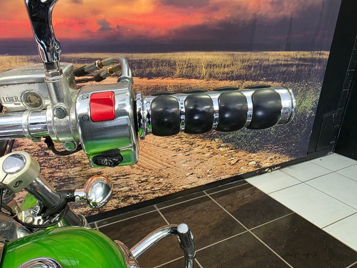2007 Kawasaki VULCAN 900 CUSTOM GREEN