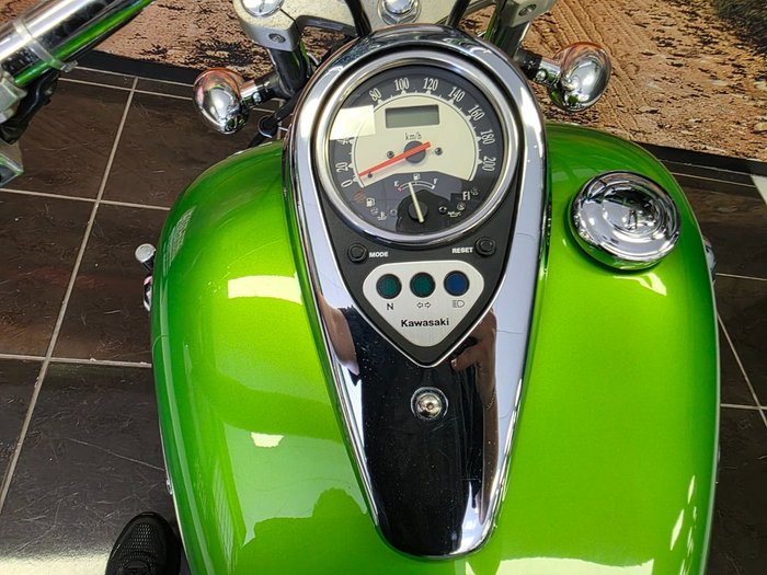 2007 Kawasaki VULCAN 900 CUSTOM GREEN