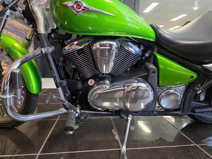 2007 Kawasaki VULCAN 900 CUSTOM GREEN