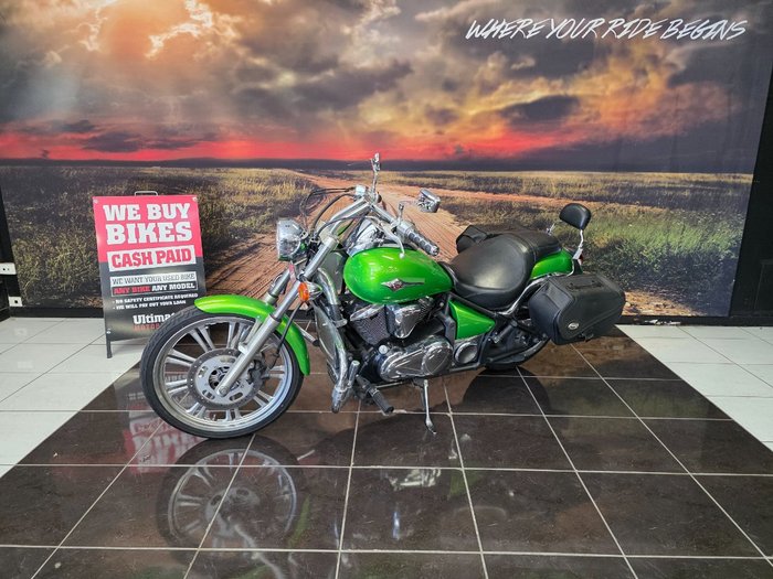 2007 Kawasaki VULCAN 900 CUSTOM GREEN