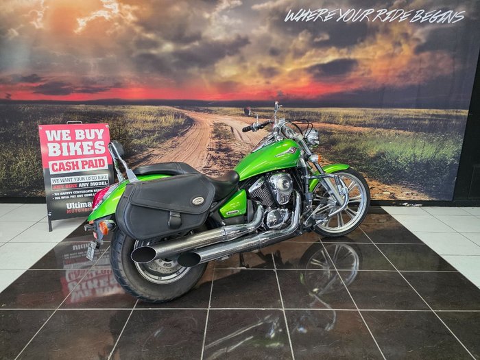 2007 Kawasaki VULCAN 900 CUSTOM GREEN