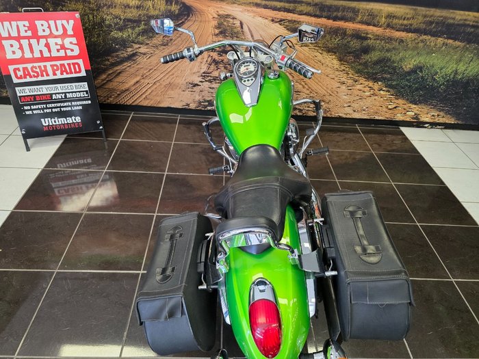 2007 Kawasaki VULCAN 900 CUSTOM GREEN