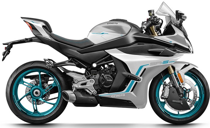 2026 CFMOTO 450 SR-S Nebula White or Gem Black