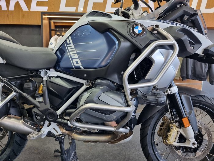 2023 BMW Motorrad R 1250 GS ADVENTURE TROPHY Gravity Blue Metallic Matt (16-11)