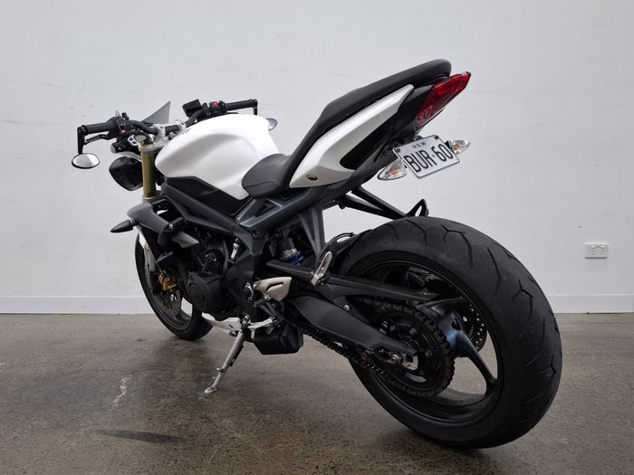 2014 Triumph STREET TRIPLE 660 White