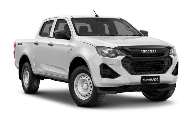 2025 Isuzu D-MAX MY25.5 Isuzu D-Max 4X4 Crew Cab UTE SX 3.0L Automatic Mineral White (527)