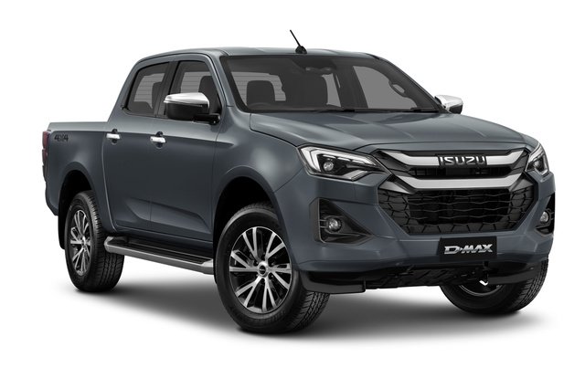 2025 Isuzu D-MAX MY25.5 Isuzu D-Max 4X4 Crew Cab UTE LSU 3.0L Automatic Obsidian Grey (554)