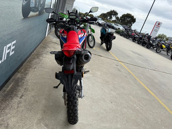 2022 Honda CRF300LRA RALLY Red