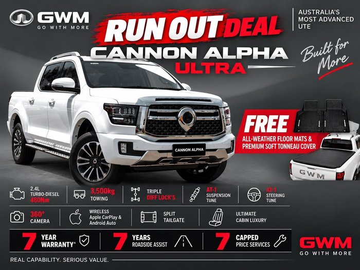 2026 GWM Cannon Alpha