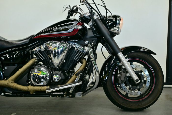 2012 Yamaha XVS1300A V-STAR Black