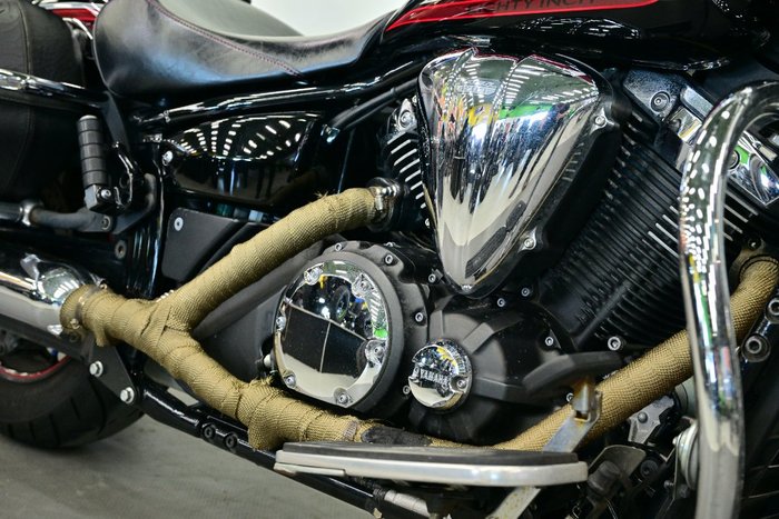 2012 Yamaha XVS1300A V-STAR Black