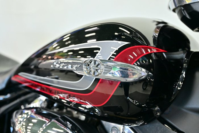 2012 Yamaha XVS1300A V-STAR Black