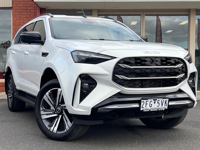 2026 Isuzu MU-X LS-T MY25.5 4X4 Dual Range Moonstone White