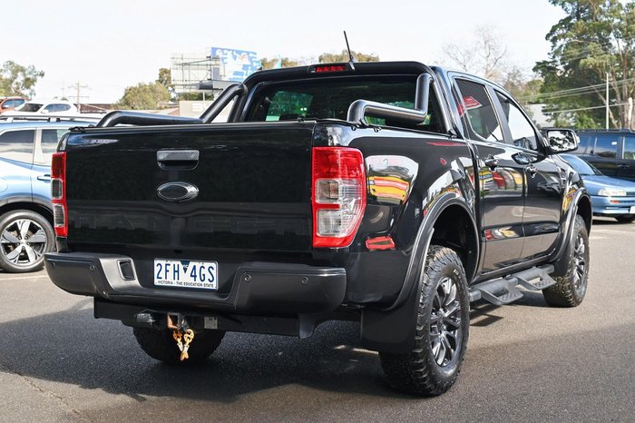 2021 Ford Ranger FX4 PX MkIII MY21.75 4X4 Dual Range Shadow Black