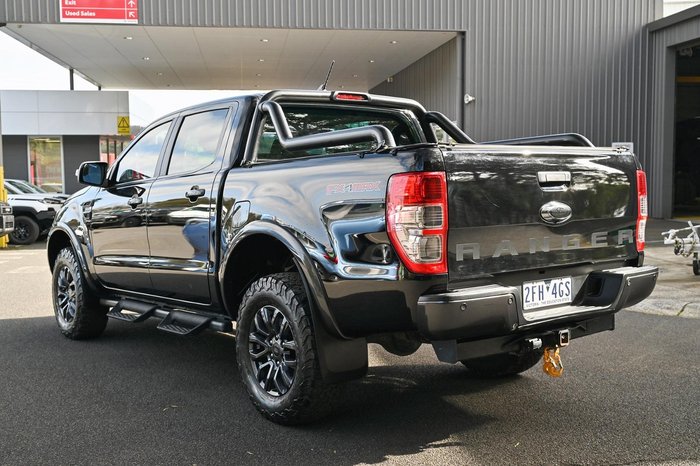 2021 Ford Ranger FX4 PX MkIII MY21.75 4X4 Dual Range Shadow Black