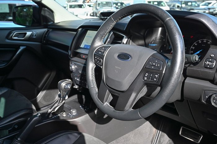 2021 Ford Ranger FX4 PX MkIII MY21.75 4X4 Dual Range Shadow Black