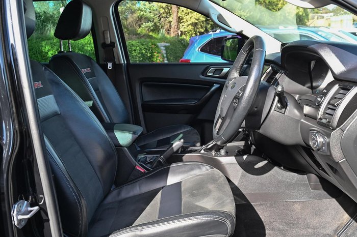 2021 Ford Ranger FX4 PX MkIII MY21.75 4X4 Dual Range Shadow Black
