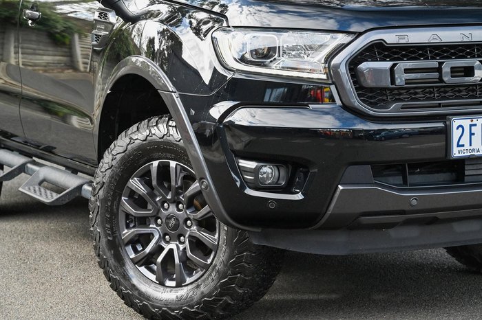 2021 Ford Ranger FX4 PX MkIII MY21.75 4X4 Dual Range Shadow Black