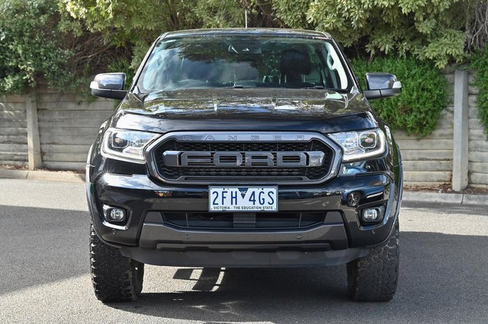 2021 Ford Ranger FX4 PX MkIII MY21.75 4X4 Dual Range Shadow Black