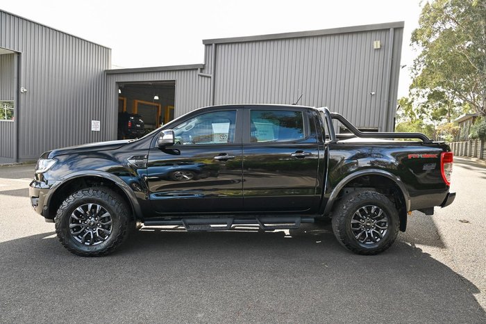 2021 Ford Ranger FX4 PX MkIII MY21.75 4X4 Dual Range Shadow Black