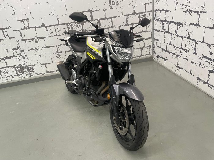 2017 Yamaha MT-03 ABS 321 (MT03LA) MT Black