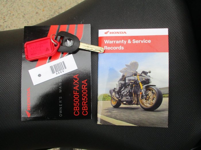 2024 Honda CBR500RA (ABS) LAMS RED