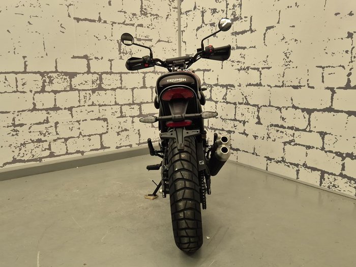 2025 Triumph Scrambler 400 X Scrambler Red