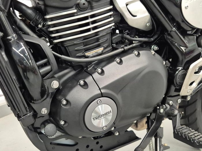 2025 Triumph Scrambler 400 X Scrambler Red