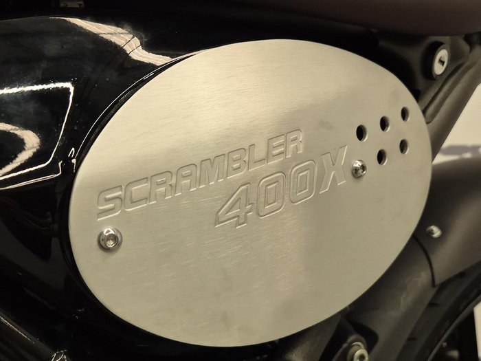 2025 Triumph Scrambler 400 X Scrambler Red