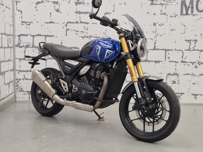 2024 Triumph Speed 400 Speed Four Blue