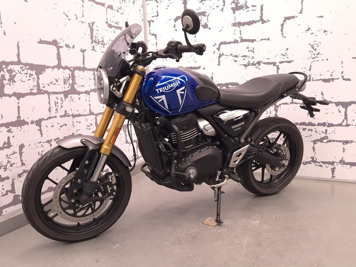 2024 Triumph Speed 400 Speed Four Blue