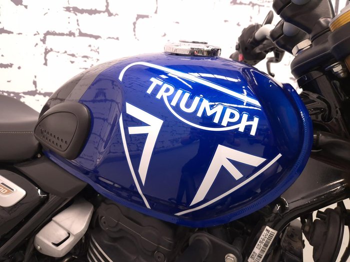 2024 Triumph Speed 400 Speed Four Blue