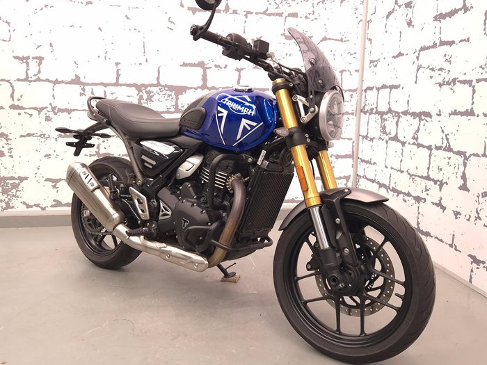 2024 Triumph Speed 400 Speed Four Blue