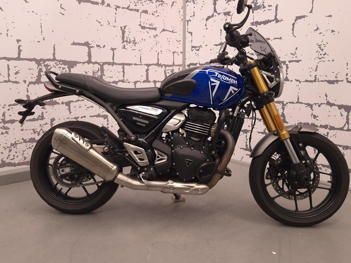 2024 Triumph Speed 400 Speed Four Blue
