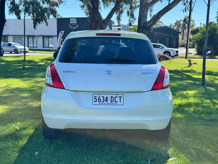 2016 Suzuki Swift GL FZ MY15 Snow White