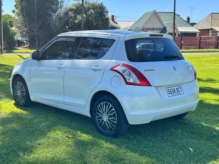2016 Suzuki Swift GL FZ MY15 Snow White